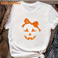 1 buc/2 buc/3 buc etichete durabile, lavabile, ușor de călcat cu design de cap de dovleac de Halloween, potrivite pentru DIY pe hanorace, tricouri, blugi, haine, rucsacuri, genți, perne, pălării, fabricate din material plastic