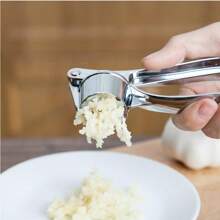 厨房配件 手动蒜泥机、家用手动剥蒜器、蒜泥器、压蒜器、蒜泥机、蒜泥机、压蒜器、手持式姜磨机、厨房小工具