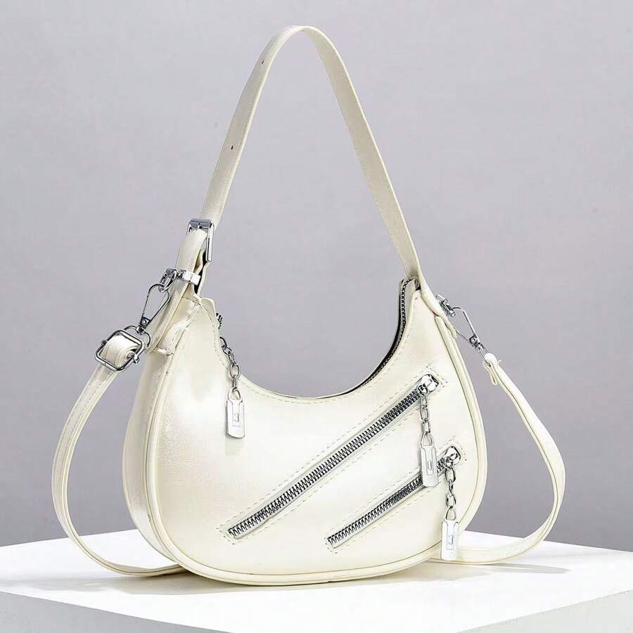 Women Clutches - 白色 - 查看 1