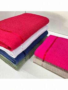Luxury Giant Bath Towel Canada - Blue - View 3