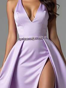 1 Stück 1CM Schleife, Diamant Kristall, Satin handgemachter Gürtel, funkelnder eleganter Kristall Gürtel, Brautgürtel, Hochzeitsgürtel, luxuriöser vielseitiger Gürtel für den täglichen Gebrauch