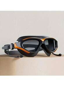 High-Definition Waterproof And Fog-Resistant Swimming Goggles, Professional Large-Frame Swimming Goggles For Men And Women, Diving Equipment, Swimming Goggles - Multicolor - View 10