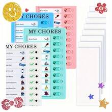 1pc Reusable Checklist Board - Replaceable Blank Paper For Home And Study Planning, Plastic Material, Task Management With Checkboxes, Task Organization | Checklist Board | Plastic Checklist Board, Checklist Organizer