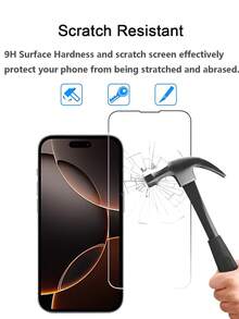 5片装钢化玻璃屏幕保护膜，兼容 17/17 Pro/17 Pro Max/17 Air/16/16 Plus/16 Pro/16 Pro Max/15/14/13/12/11 Pro Max/X/XS/XR/Mini/7/8/14 Plus，也兼容 14/15 Pro Max。这款玻璃材质的手机屏幕保护膜是馈赠亲友的理想之选，也是手机屏幕保护膜和手机配件的完美之选。 - 無色 - 查看 3