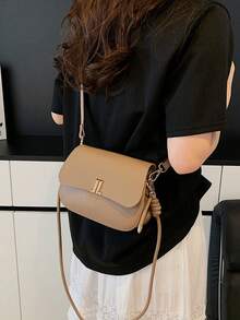 Women Crossbody - 卡其色 - 查看 2