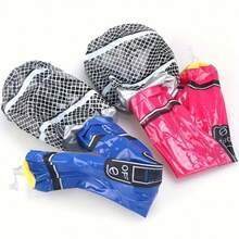 10/12 pièces Accessoires de microphone gonflable, microphone en PVC pour divertissement, décoration de scène, accessoires de fête gonflables, cadeaux, set de microphone gonflable - style moderne, sans alimentation, sans plumes, convient pour Noël, Halloween, Festival des lanternes, rentrée scolaire, fête des célibataires, anniversaire et concert de musique, fête à thème, accessoires de scène