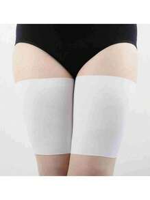 1双修身防摩擦大腿带，防摩擦腿套，用于大腿内侧，防止摩擦和擦伤，男友情人节爱心图案，女士情人节款，用于大腿内侧，防止摩擦和擦伤 家居