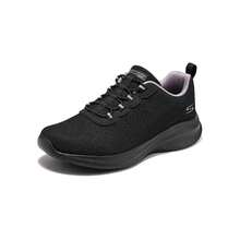 Skechers أحذية رياضية كاجوال للنساء - أسود أسود/ سكيتشرز - مشاهدة 2