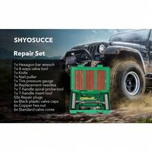 59x KFZ PKW Pannenset Flickzeug Flicken Autoreifen Platte Reifen Reparatur Satz