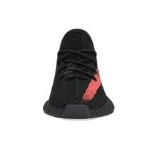 Adidas Originals Yeezy Boost 350 V2“核心黑红”面料运动鞋，休闲低帮休闲鞋，男女款，2022 版 - 黑色 - 查看 4
