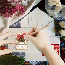 90pcs Self-Adhesive Paper Christmas Holiday Labels/Stickers For Gift Wrapping Home Decor Christmas Decorations Room Decor Winter