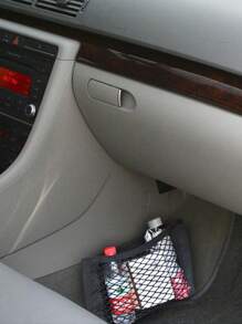 Nylon Car Trunk Organizer Net, Universal Rear Seat Storage Mesh Net, Car Trunk Organizer Bag