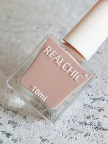 REALCHIC 10ml/件裸色指甲油，水性指甲油，快干，持久，可撕，女士和女孩美甲艺术，节日礼物 - 裸色 - 查看 5