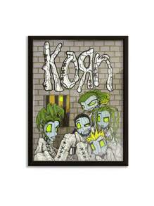 1/4Pcs, Optional Frame, Large Size Canvas Printing Painting, Rock Band Music Poster, Room Christmas Decoration Stuff, Wall Art Poster , Living Room Sofa Background Decor, Foyer Corridor Decor, Home Decor, Bedroom Decor, Bathroom Decor, Decor Room, Office Decor, School Decor, Art Gift Christmas Decorations