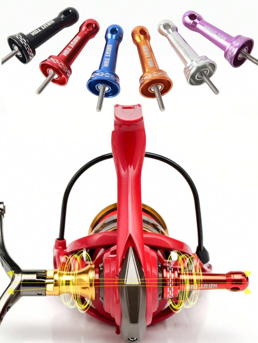 1pc Metal Spinning Wheel, Suitable For Sea Fishing, With Smooth And Sensitive Left And Right Hands, Interchangeable Rotation, Fishing Line Wheel, Suitable For Both Freshwater And Saltwater