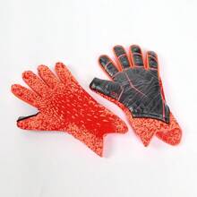 Par de guantes de portero para niños - Guantes de fútbol para partido juvenil, Par de guantes profesionales de látex para portero de fútbol, Guantes de portero de fútbol con refuerzo, Accesorios de fútbol, Guantes deportivos para niños, Guantes de fútbol, Un regalo para niños - Un regalo de cumpleaños.