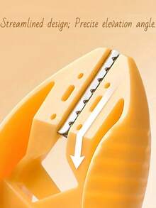 1/5 件大蒜剥皮器，带锋利刀片 - 高效快速去除蒜瓣，亮黄色手动蒜蓉机工具，适用于家庭厨房、餐厅、咖啡厅 - 易于清洁的设计，适合大蒜和其他球茎蔬菜，实用的厨房工具