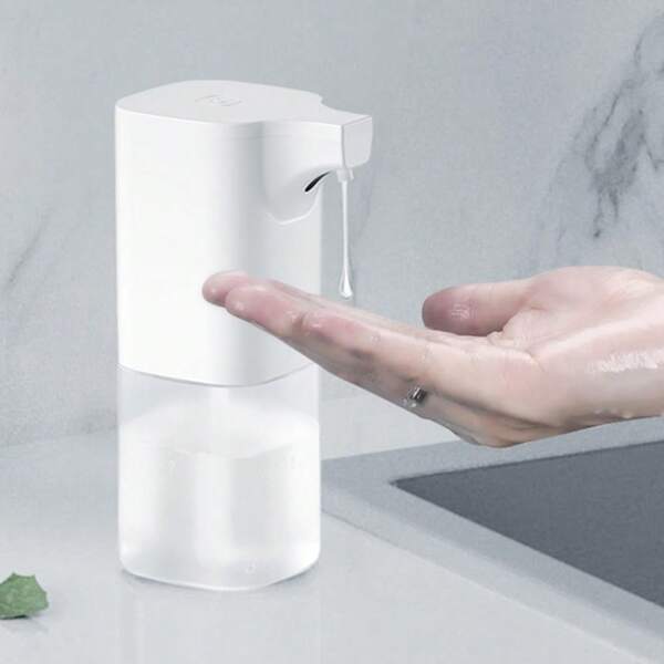 1 pezzo Nuovo Dispenser di sapone liquido con sensori automatici, dispenser di igienizzante per le mani senza contatto per il desktop