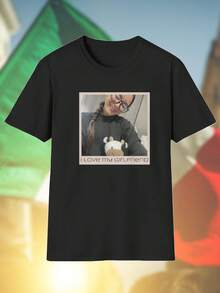 DTF Uomo T Shirt I LOVE MY GIRLFRIEND Maglietta Divertente Regalo Coppia Stile Casual  Moda Qualità Comoda Idea Sopresa Outfit Daily Promo Bestseller