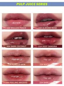 Rom&Nd Juice Lip Gloss - Water-Resistant Matte Lip Cream - Moisturizing And Non-Greasy Lip Lipstick - Korean Makeup - 14 BERRY SHOT - View 6