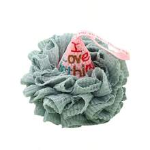 Large Size Premium Ice Cream Bath Sponge, Soft & Durable Shower Pouf, Exfoliating Bath Brush For Kids