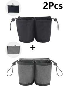 Luggage Handle Storage Bag Drink Bag Cup Holder For Suitcase Water Bottle Protection Sleeve Minimalist Water Cup Storage Bag Gifts For Friend Fits Roll On Suitcase Handles Attachment Holder Suitable For All Suitcase Handles Water Bottle Bag For Outdoor Travel Accessories Travel Essentials Summer Vacation Back To School