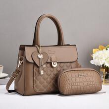 Women Top Handle Bags - 紅色 - 查看 5