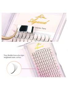 240/120pcs 3D 4D 5D 6D 8-15mm C D Curl 0.07mm Russian Pre Made Volume Fans False Eye Lash Premade Fans Eyelash Extensions Long Stem Premade Lash Extensions Lash Clusters, Eyelash Clusters, Individual Eyelashes, Lashes, Fake Lashes - D - View 5