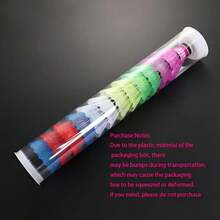 12pcs Colorful Badminton Shuttlecocks - Durable, Windproof And Elastic Plastic Training Balls, Suitable For Beginners, Indoor Badminton Accessories, Vivid Sports Equipment, Durable Plastic Balls Outdoor Garden, All Skill Levels, Sports Camping Accessories, Fun And Stylish, Sturdy Structure, Essential Sports Gear For Enthusiasts, Random Colors