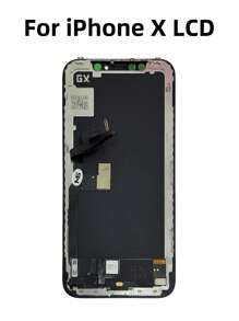 Écran OLED pour les modèles X, XS Max, 11 Pro Max, 12 Mini, 13, 13 Pro, 14 Pro Max. Écran LCD et numériseur tactile de rechange pour 15, 15 Pro Max, 16