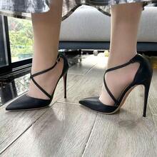 Women Pumps - 杏色皮麵[9cm] - 查看 5