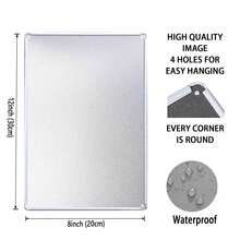 Bathroom Humor Please Close The Lid Before You Flush Vintage Toilet Metal Sign Print Aesthetic Room Decoration For Home Bedroom Kitchen Bar Dorm Bathroom Wall Decor 8 X 12 Inch - 黑色 - 查看 7