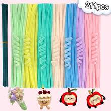 Professional Bulk Craft Supplies: Up To 200/400/800/1000/1001 Pcs Multi-Color Pipe Cleaners & Floral Wire For Unlimited Crafting - Premium Chenille Stems For Business, Long-Term DIY Projects, High-Quality Bulk Fuzzy Sticks For Makers & Artists - Multicolor - View 20
