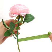 不粘性专业花艺胶带卷 - 深绿色，0.5英寸宽，适用于花茎包裹和插花，弹性强，粘性好，适用于专业和DIY花艺项目，包含婚礼和DIY手工制作视频教程 - 深綠膠帶 - 查看 8