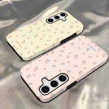 Ditsy Floral All Over Print Mobile Phone Case Compatible With Sam Galaxy A13 A25 A36 A52 Note 20 Ultra S21 S22 S23 S23 S24 Plus Edge FE Smooth Surface Flower Design Cellphone Protective Cover For Girls Women - 黃色 - 查看 5
