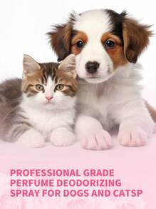 GJYC PET Salon Scents 古龙水 - 持久天然玫瑰香味狗猫除臭剂（1 包，3.38 液量盎司） - 专业级香水 - 粉色 - 查看 5