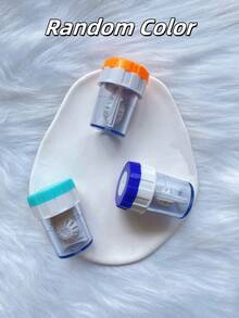 XIANG YU 1pc Manual Spin-Type Contact Lens Cleaner / Colored Contact Lens Cleaner / Contact Lens Casemakeup - Care Cleaning Box - View 18