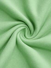 Felpa con cappuccio autunnale per ragazzi con stampa dello slogan Marvel "I'am Groot" e maniche lunghe, vestibilità ampia, spalle scese, colore nero. Sottile, adatta per l'inizio dell'autunno. - Menta Verde - Visualizzare 7