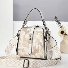 Women Shoulder Bags - 卡其 - 查看 4