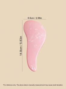 1pc Personalized Custom Comb, Detangling Brush, Mini Marble Pattern Shoe Sole Air Cushion Comb, Hair Care Girls Gift, Wedding Bridesmaid Gift, Adult And Kids Detangling Brush - Detangling Brush For Natural, Curly, Straight, Dry Or Wet Hair, Portable Hair Brush, Beauty & Health, Halloween Edit