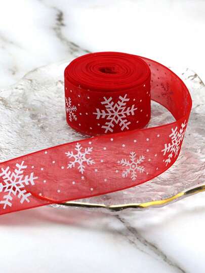 10m/Roll 2.5cm Satin Ribbon, Suitable For Valentine's Day Gifts, Cake Baking, Flower Bouquet Packaging, Wedding Decoration, Hair Accessories, Handmade DIY Home Decor Christmas Decorations Room Decor Christmas Winter