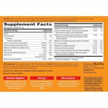 Emergen-C 1000 mg de vitamina C en polvo para el refuerzo inmunitario diario. Suplementos de vitamina C sin cafeína con zinc y manganeso, vitaminas del complejo B y electrolitos. Sabor a naranja (30 sobres).
