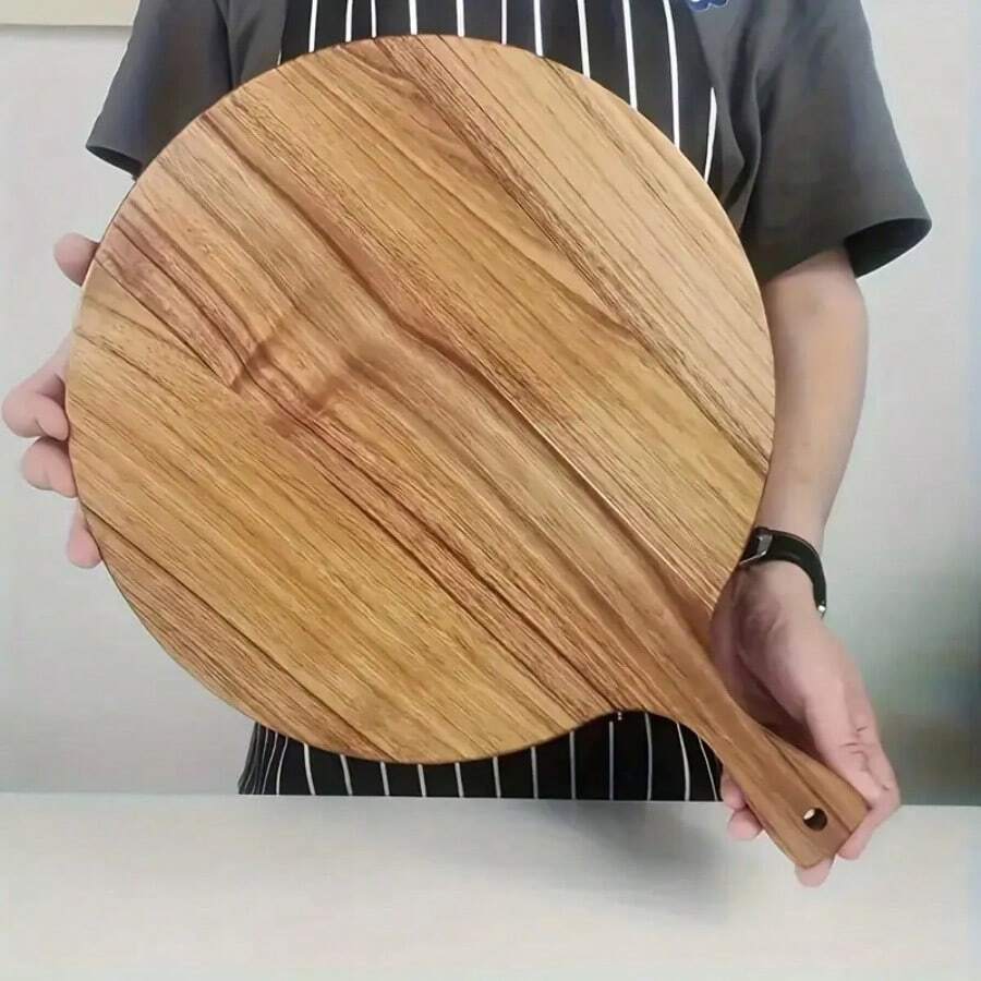 A High-End Wooden Cutting Board, Suitable For Meat, Cheese, Bread, Vegetables And Fruits. A Multi-Functional Wooden Cutting Board, The Perfect Choice For Camping, An Ideal Kitchen Gadget, And The Best Gift For Mother's Day