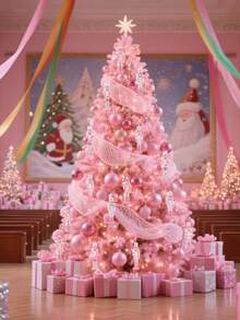 Bộ 4 món - Đồ trang trí cây thông Noel hình lính chì màu hồng, Đồ trang trí cây thông Noel, Đồ trang trí nhà cửa, Bộ đồ trang trí lính chì Giáng sinh lấp lánh màu hồng, Đồ trang trí lính chì bằng gỗ, Đồ trang trí Giáng sinh, Búp bê tượng nhỏ, Đồ trang trí nhà cửa - Hồng - Xem 5