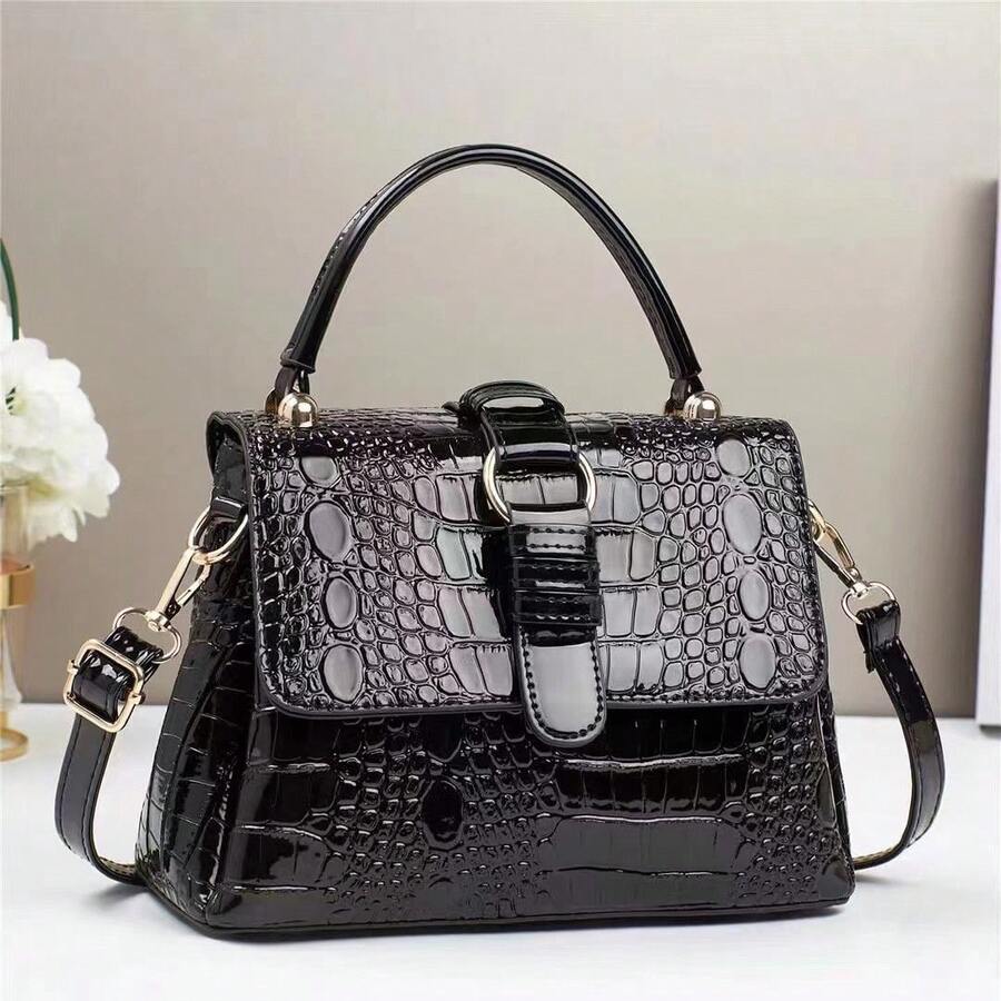 Women Top Handle Bags - 土黃色 - 查看 1