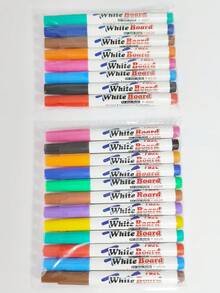 Zufällige Farbe 1/8/12/24/36 Magische Aquarellstifte mit schwimmender Tinte, geeignet zum Malen, aus PP-Material, Keramiklöffel, Acrylmarkierstift, minimalistisches Design, geeignet zum Malen und künstlerischen Schaffen, wasserfest, undurchlässig, für die meisten Oberflächen geeignet, Geburtstagsgeschenke, Partygeschenke (Muster, Text und Logos auf der Außenhülle sind zufällig)