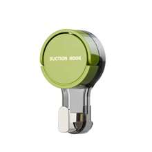 墙壁挂钩，2 件强力真空免钻自粘毛巾架，带吸盘挂钩