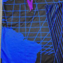 MEAN MACHINE Men's #999 Hip Hop World Basketball Jersey Exquisite Embroidered Print Fashion Sports Party Vest - Purple - View 7