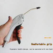 1pc Premium Compressed Air Duster Gun - Durable Industrial Grade Blow Dust Gun