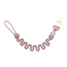 〈4PCS〉Caterpillar Pacifier Clip! Silicone Teether Toy + Clip, Baby Stroller Accessories, Baby Shower Gift Travel Essentials (1/4PCS Options) - Multicolor - View 9